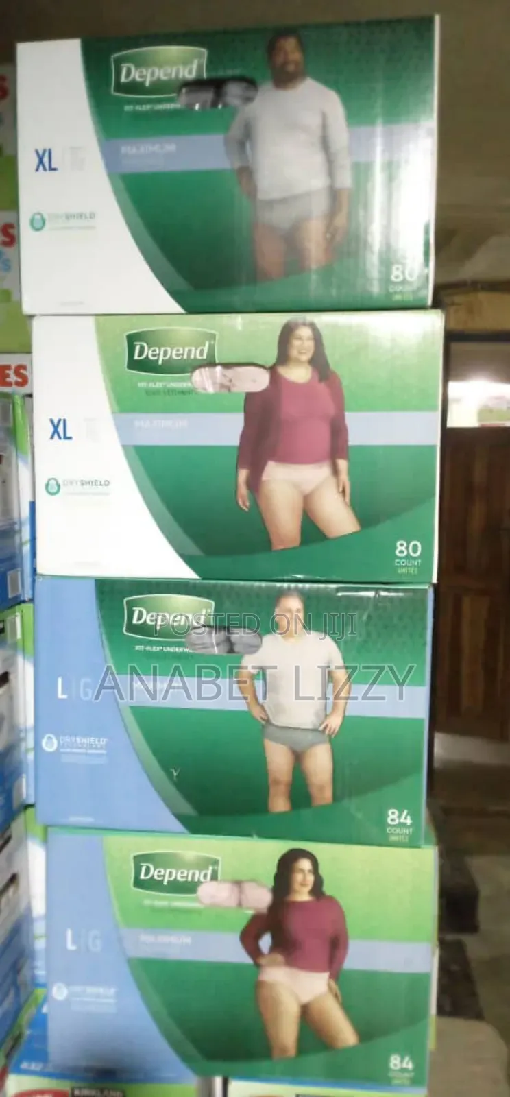 Depend Men and Women Adult Diaper
