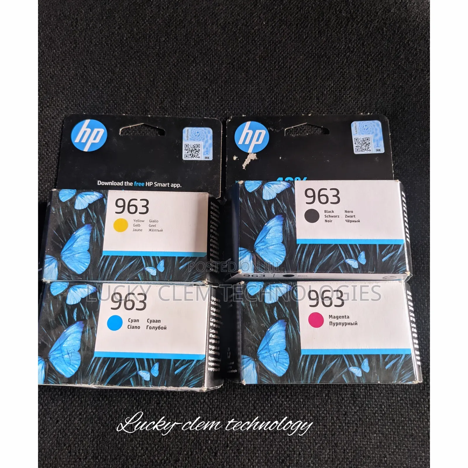 HP 963 Color / Black Inkjet Cartridge