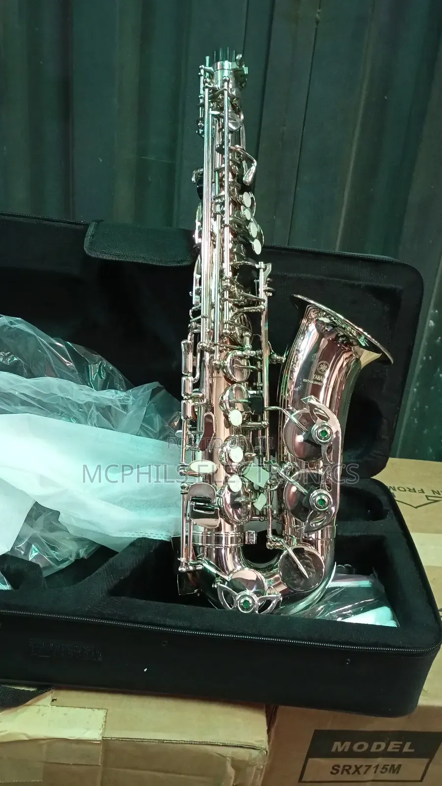 Yamaha Silver Alto Saxophone 🎷