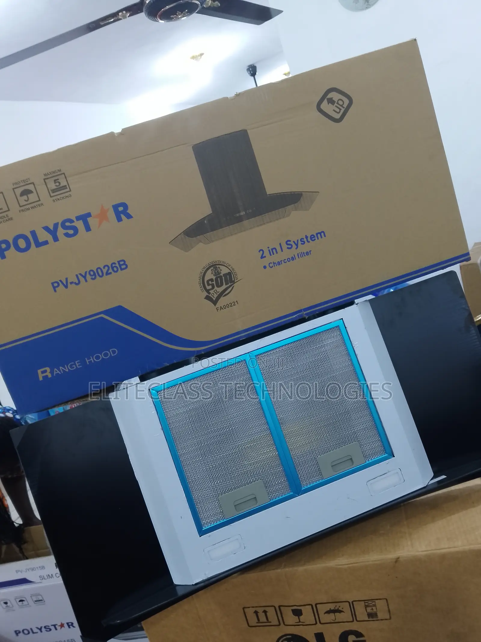 Premium Polystar Range Hood ''Pv-Jy9026b''