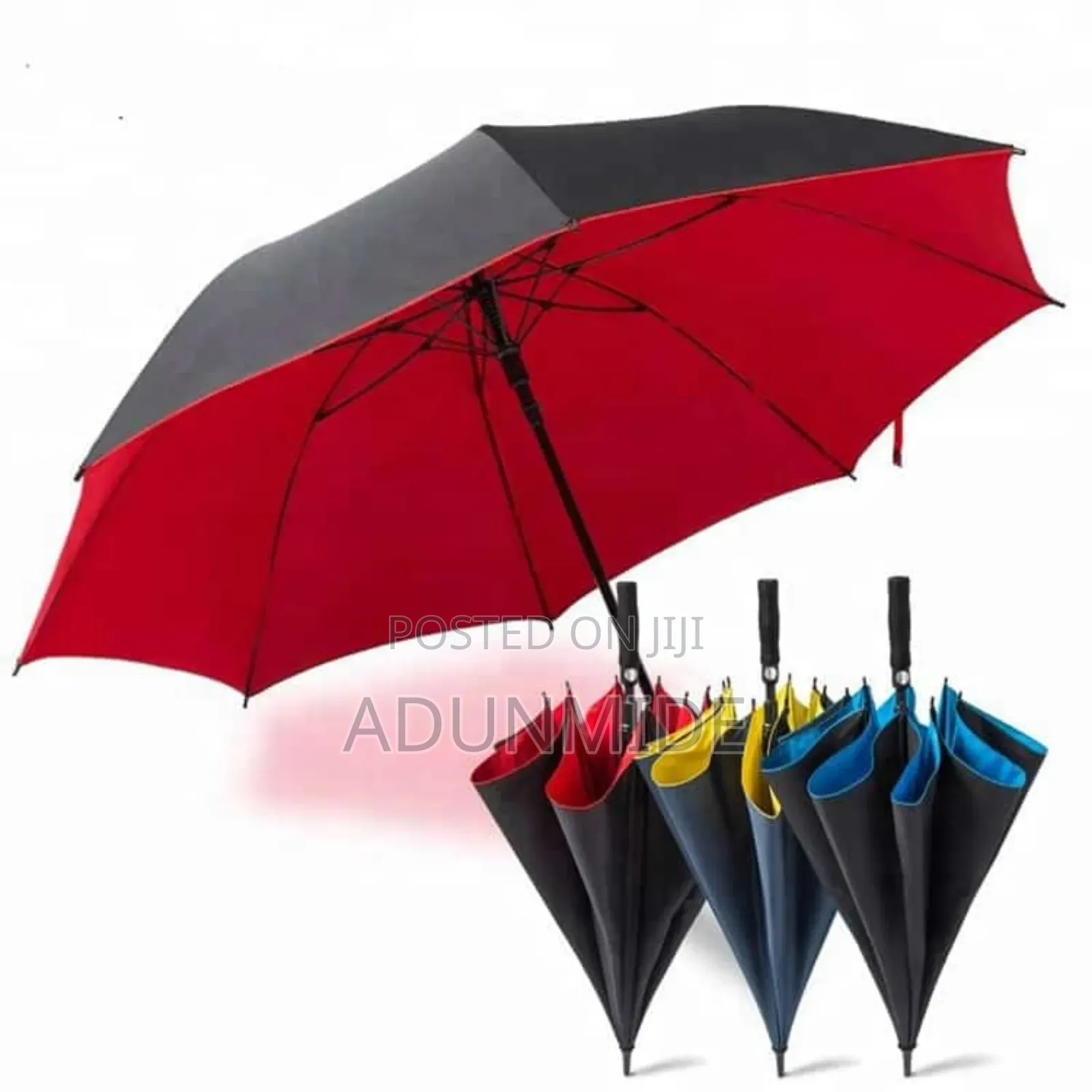 2 Colour Tone Durable Golf Umbrella
