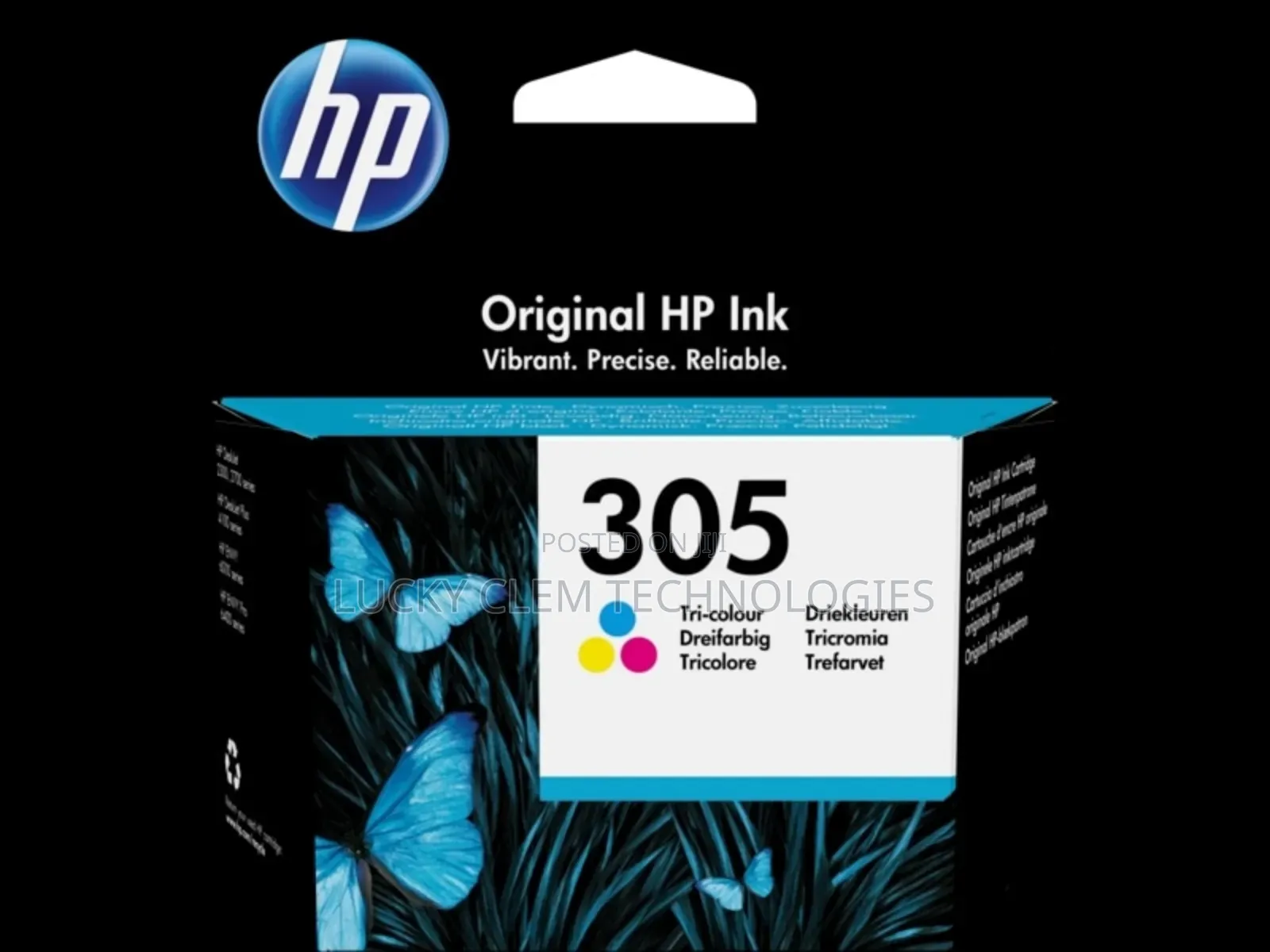 Hp 305 Black / Color Inkjet Cartridge Price Per Color