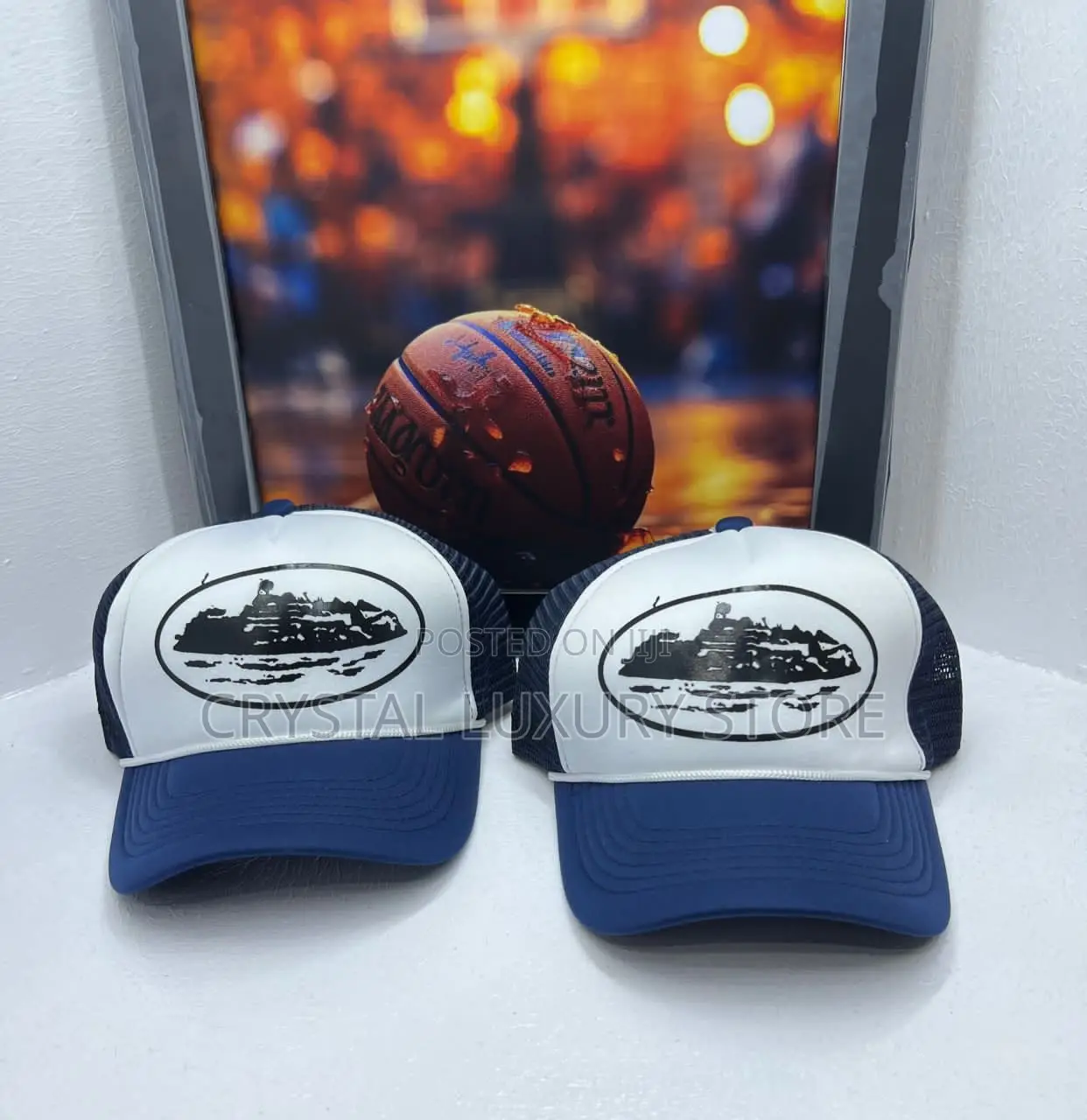 Top Quality Luxury Men Face Cap
