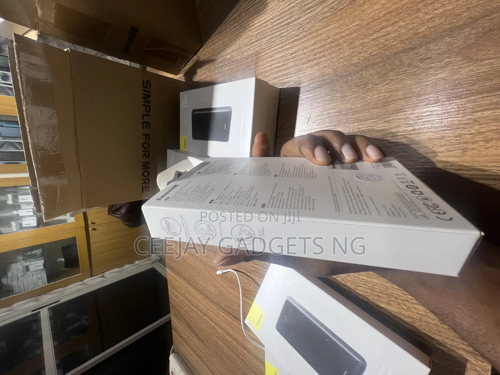 Baseus Power Bank - 20w Magnetic Bracket Wireless