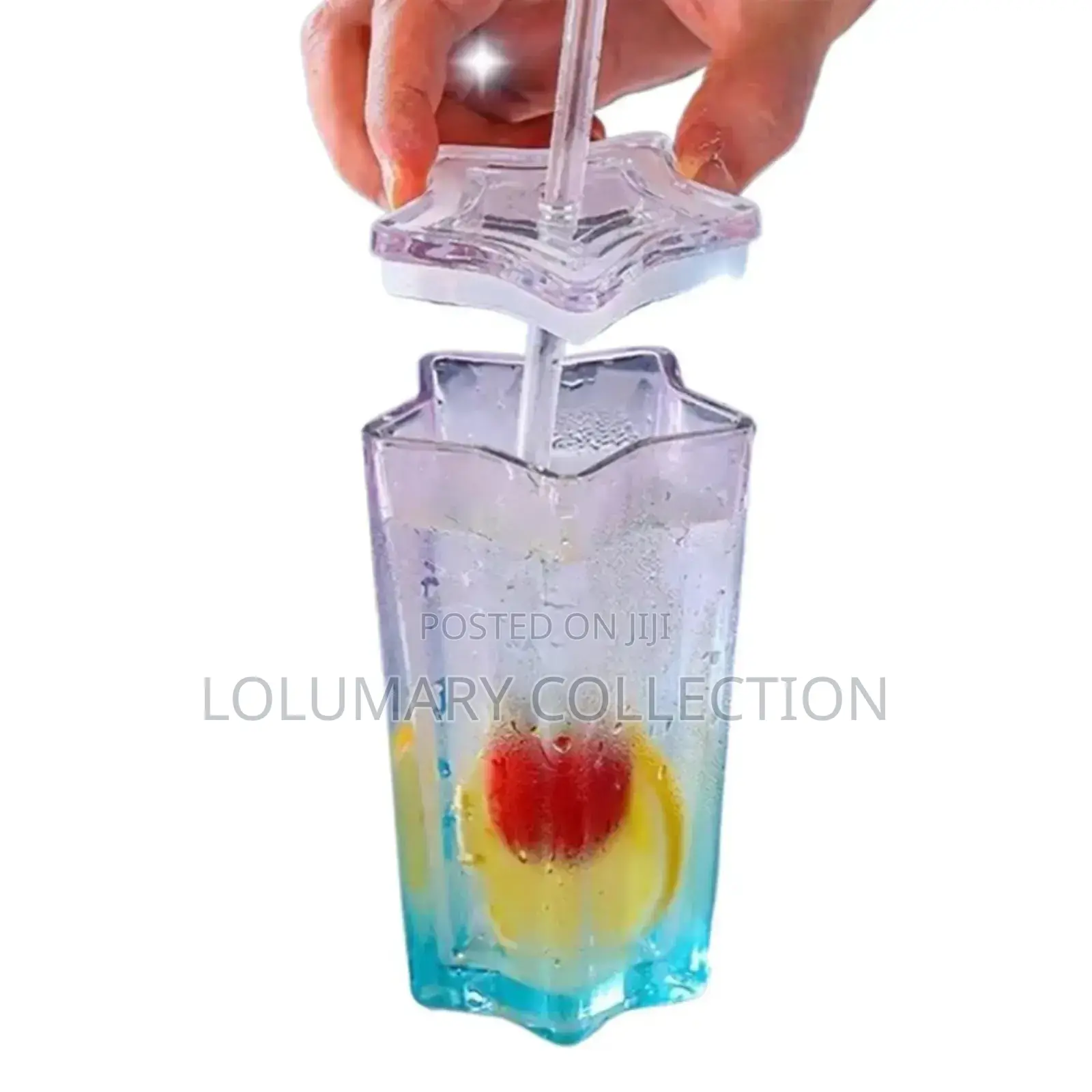 Portable Glass Cup With Straw – Leak-Proof Drinking Jar