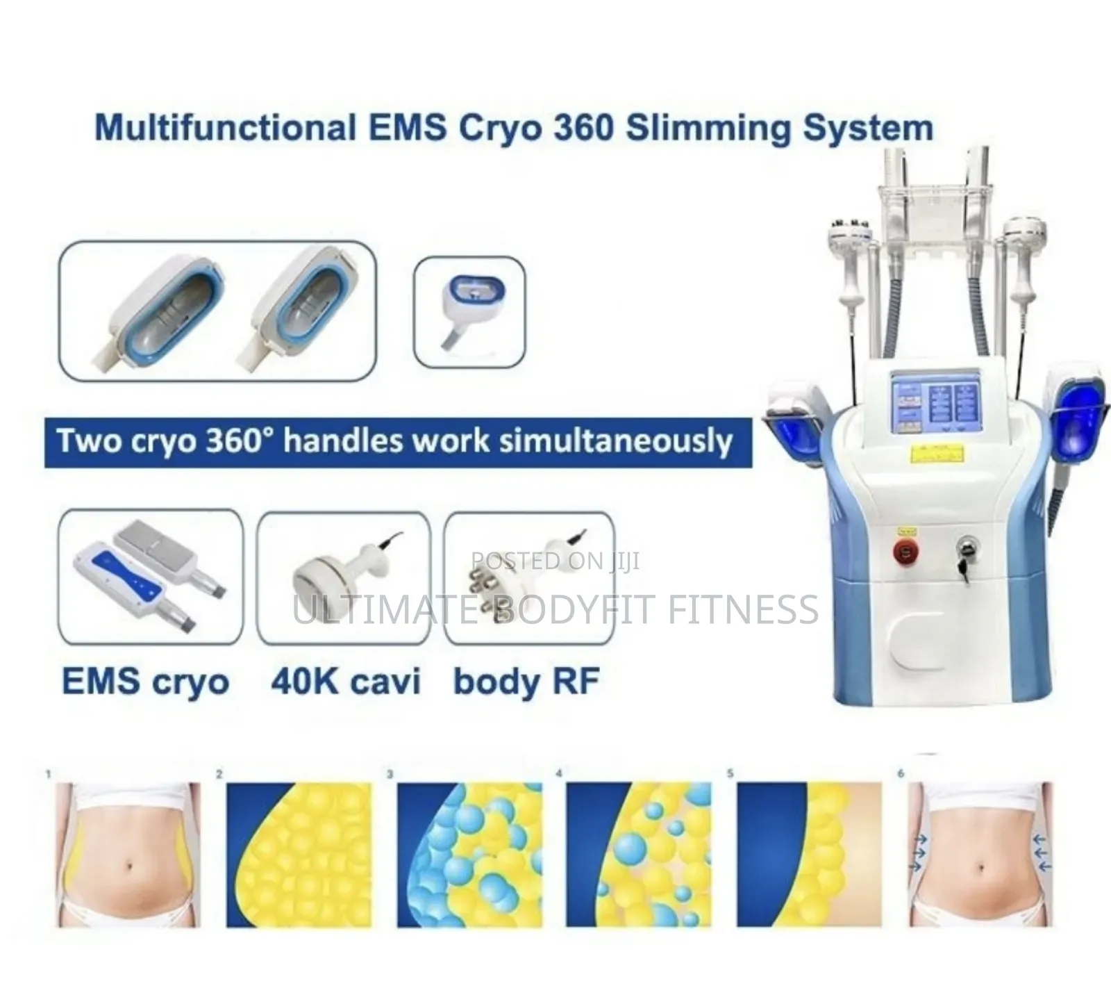 Brand New 360 Angle Cryolipolysis Slimming RF Lipolaser