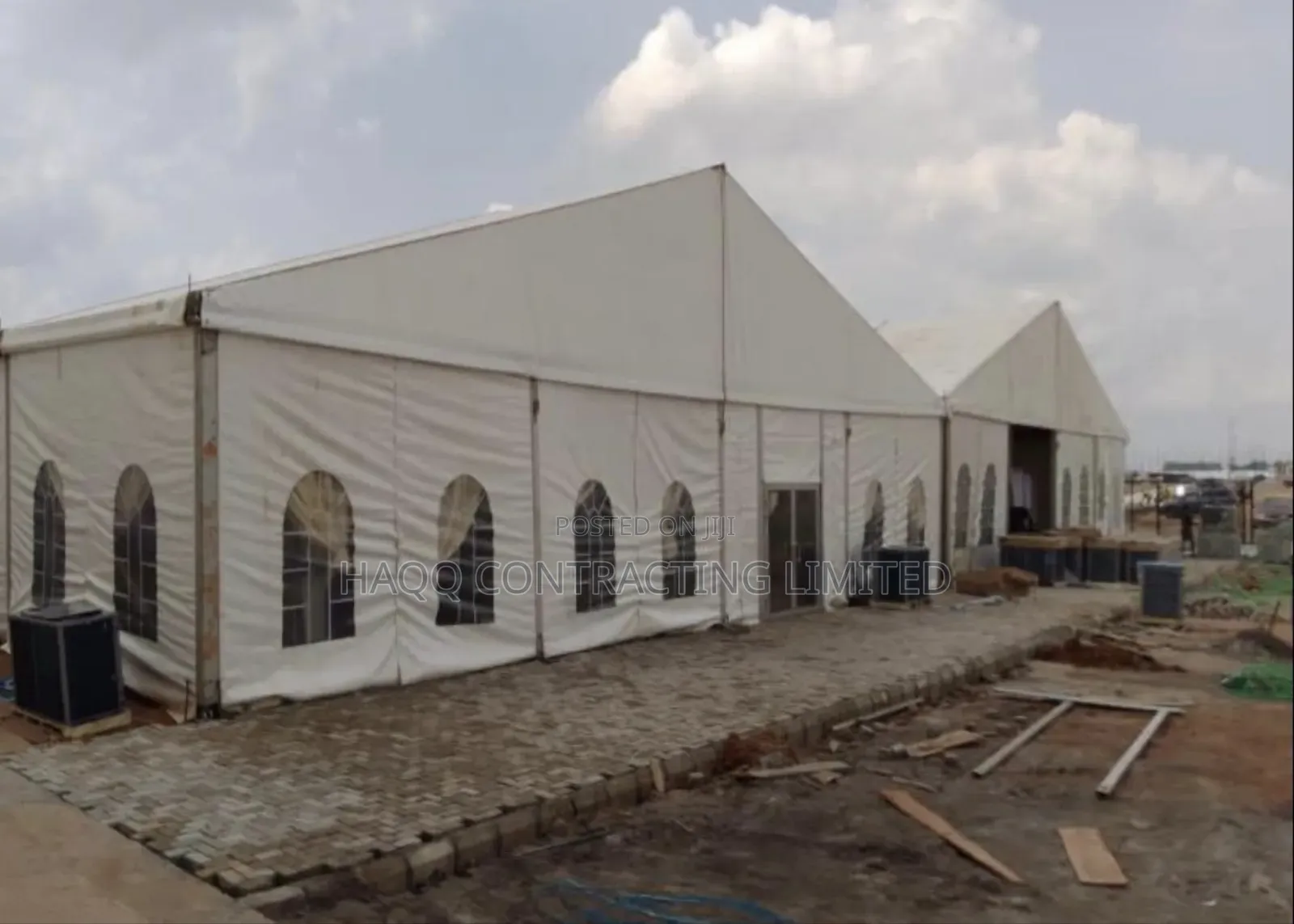 A Frame Marquee Tent Construction for Event Centres