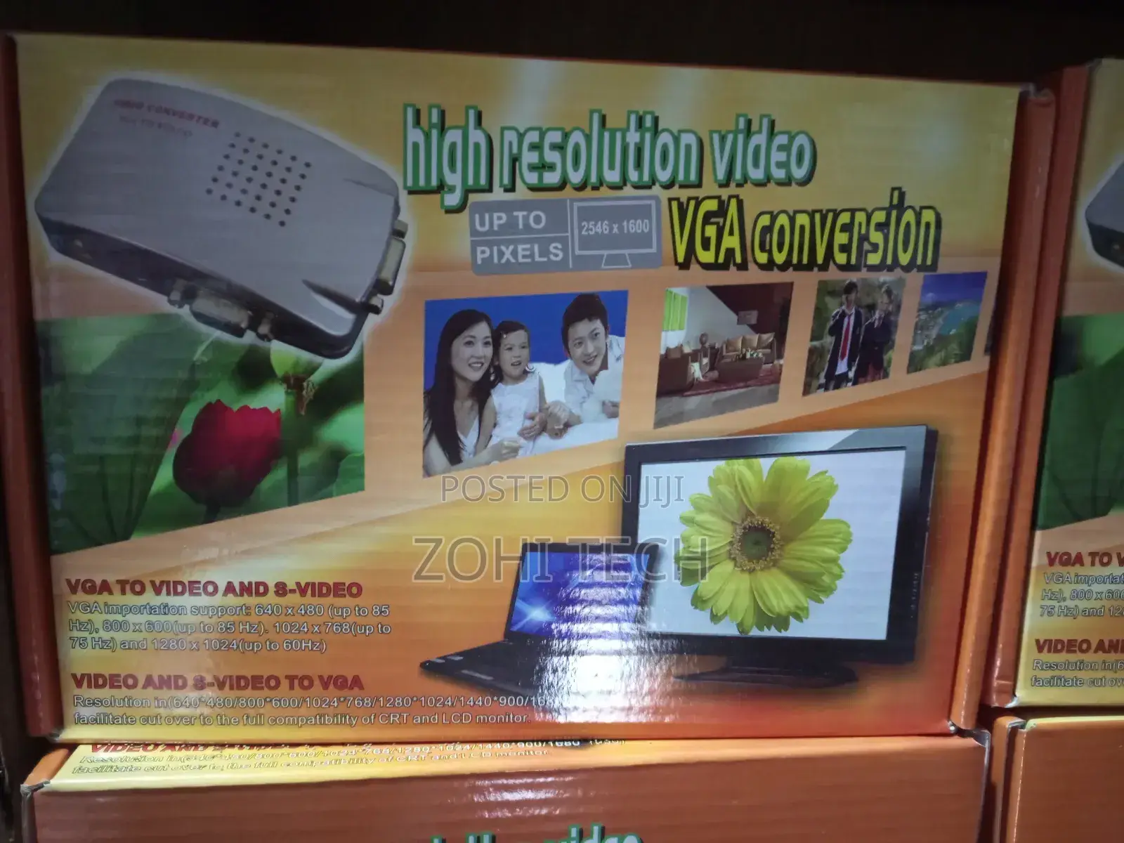 VGA to AV Converter Conversion