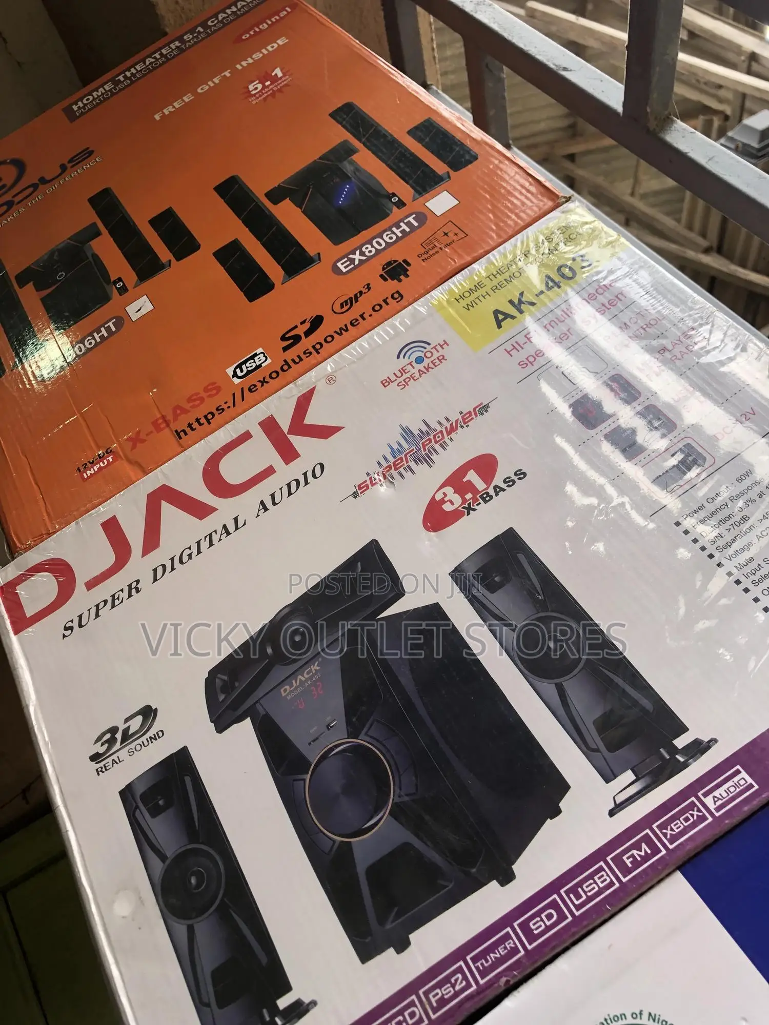 Djack AK-403 Home Theater With Free