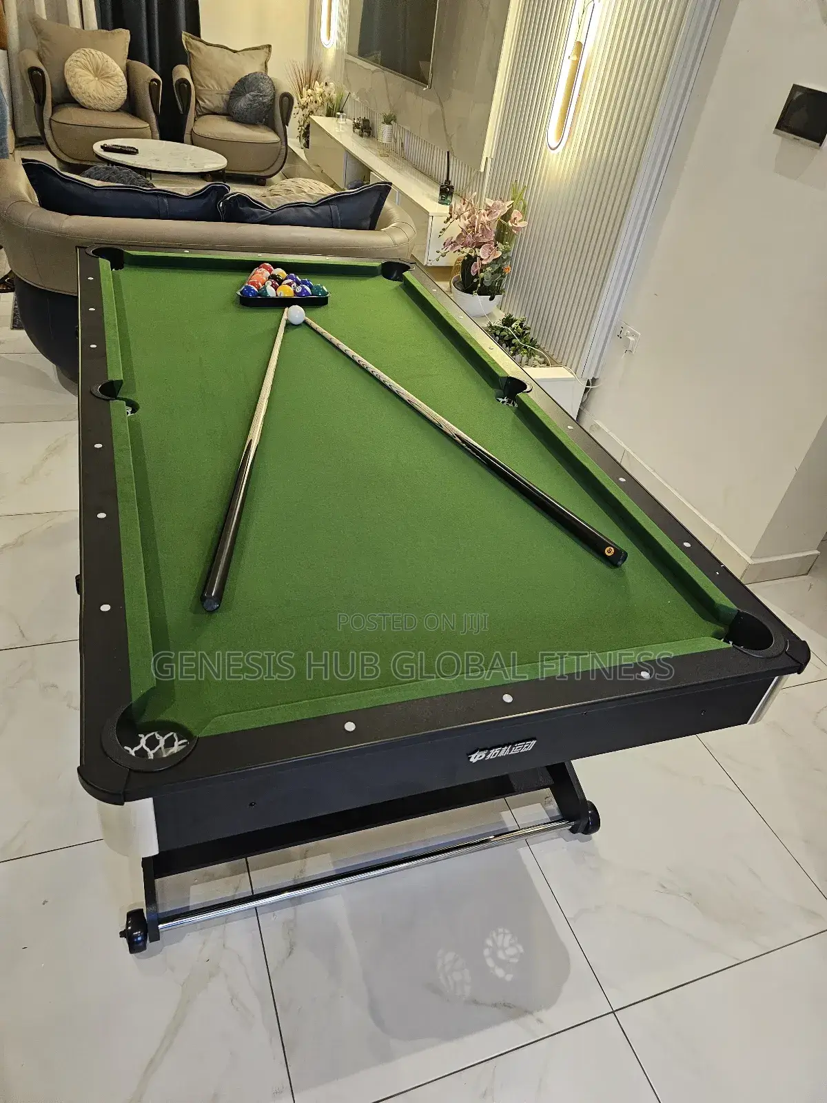 Space Saving 6feet Foldable Snooker Table