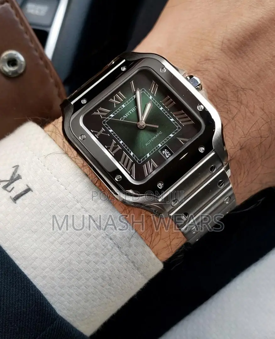 Cartier Chronograph Luxury Ceramic Water Resistant Watch