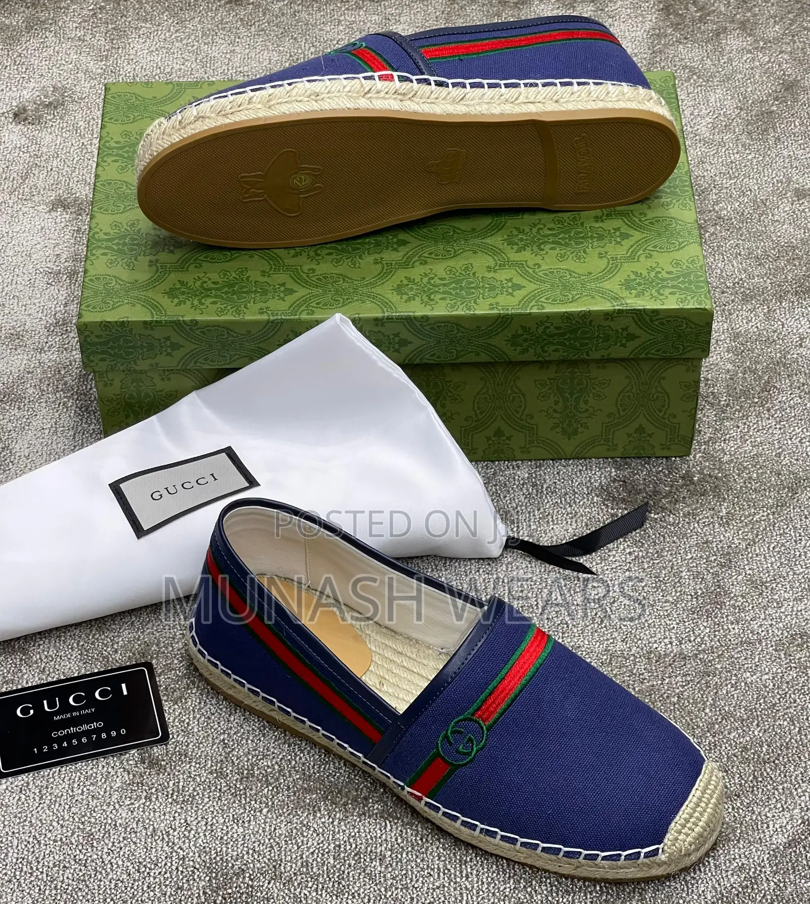 Gucci Luxury Loafers Shoe