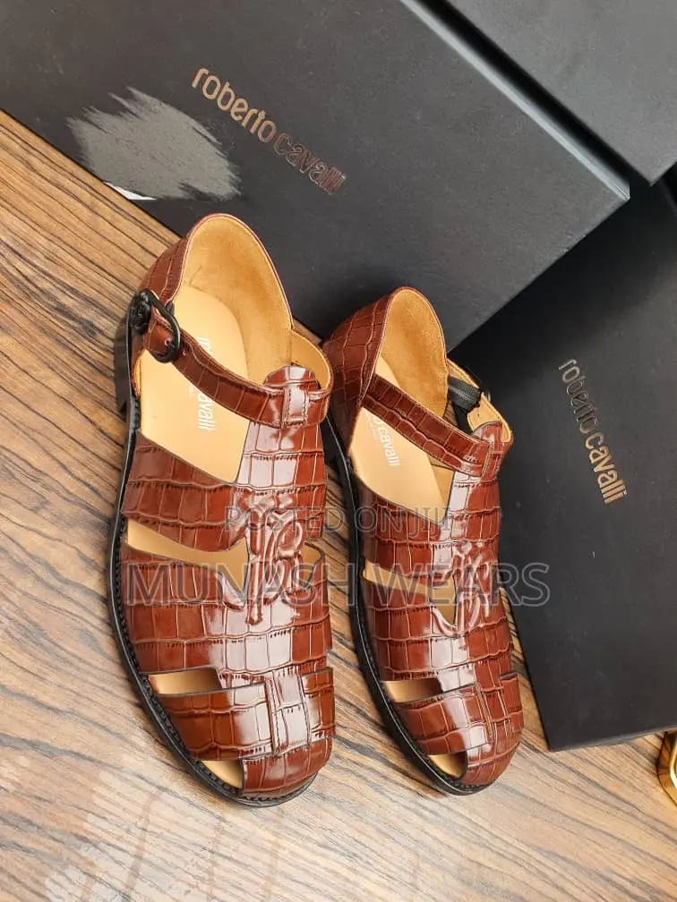 Luxury Italian Roberto CAVALLI Shoe Sandal