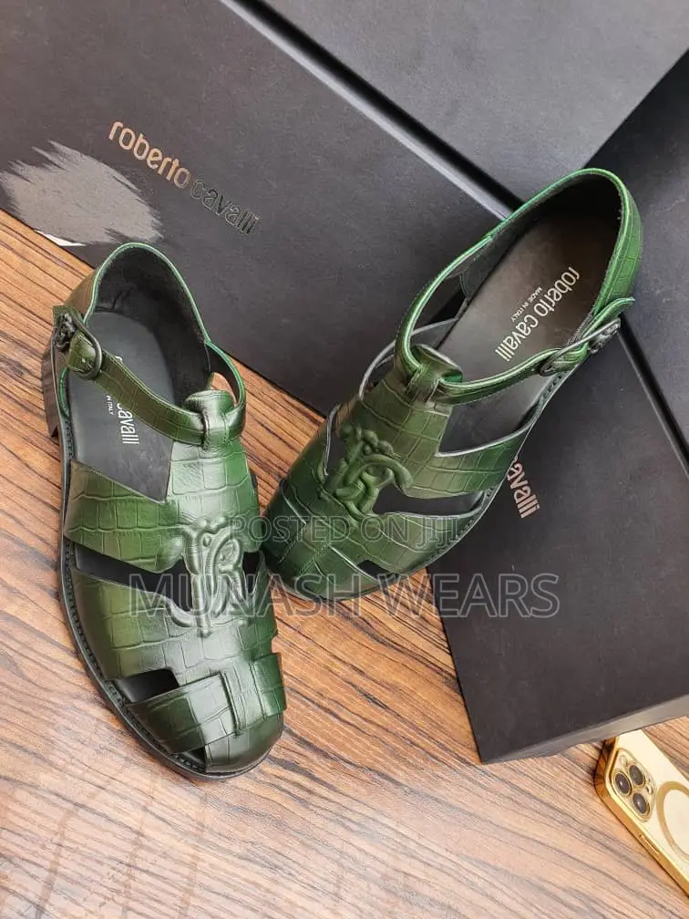 Luxury Italian Roberto CAVALLI Shoe Sandal