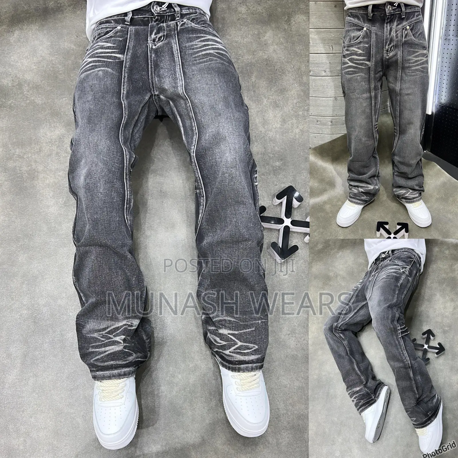 Luxury Denim Flair Baggy Jean