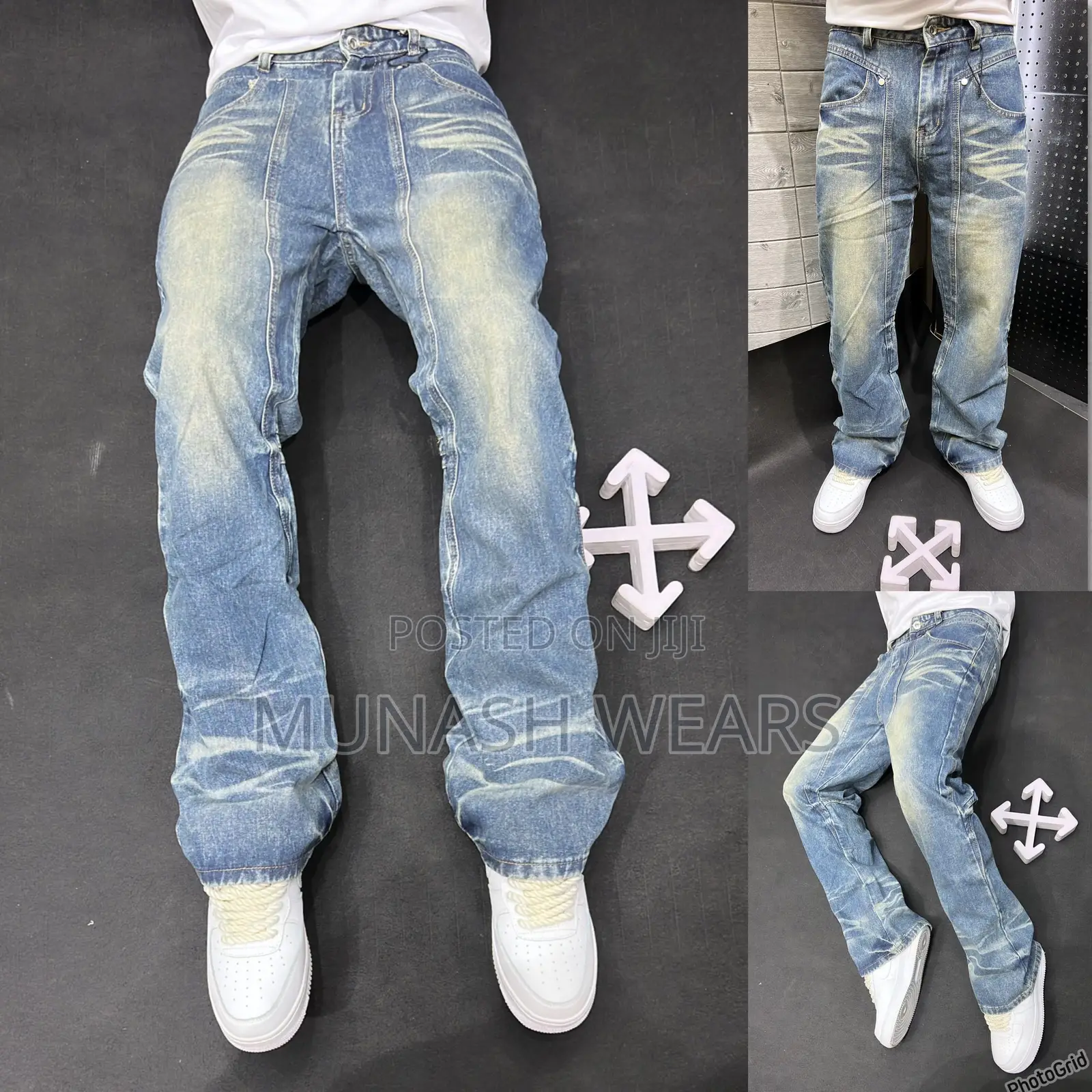 Luxury Denim Flair Baggy Jean