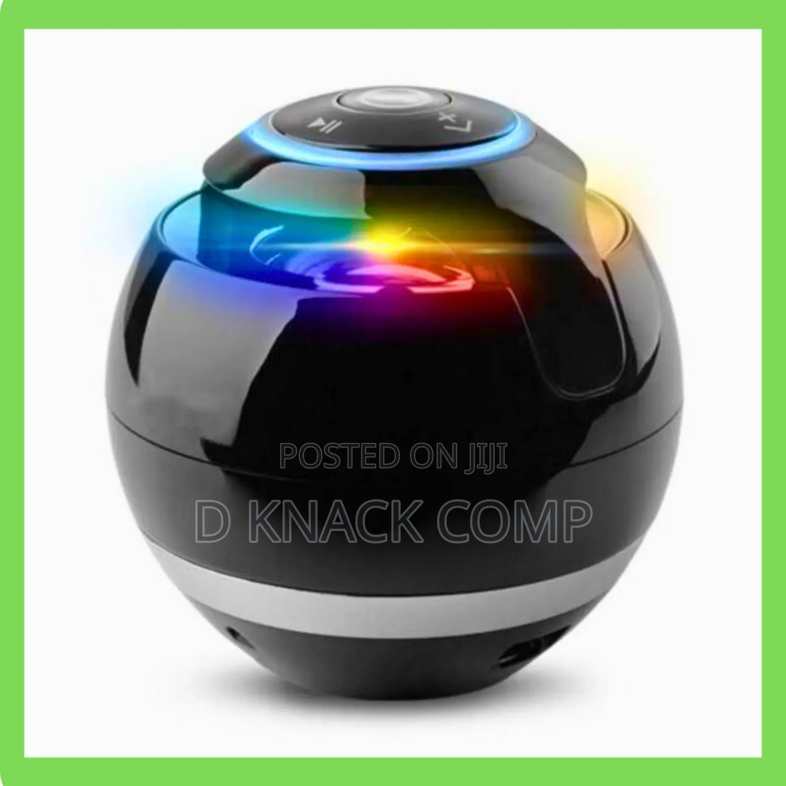 A18 Portable Bluetooth RGB Led Speaker Ball FM Radio MP3