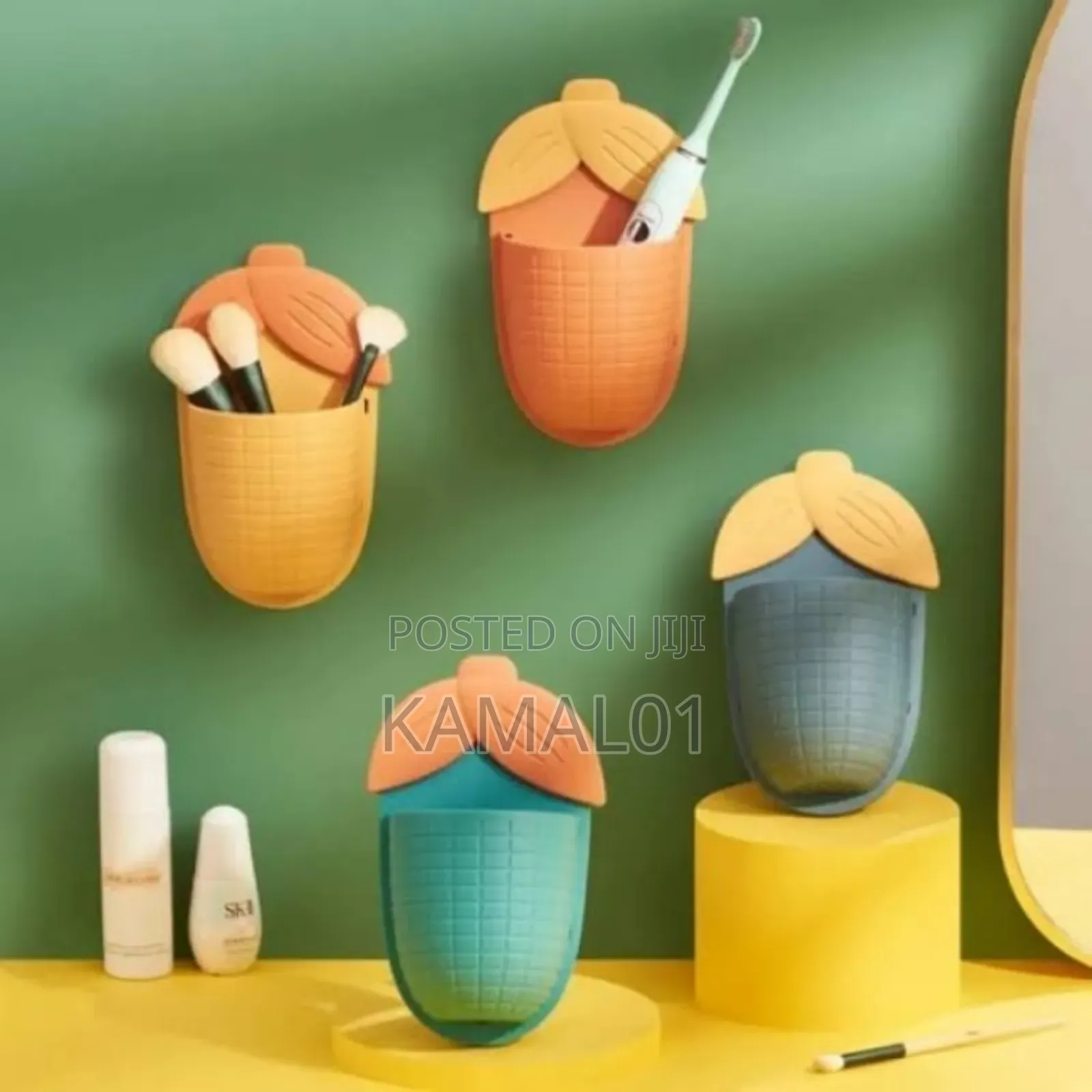 Bathroom Shelving Rack Wall Hanging,Toothbrush Holder