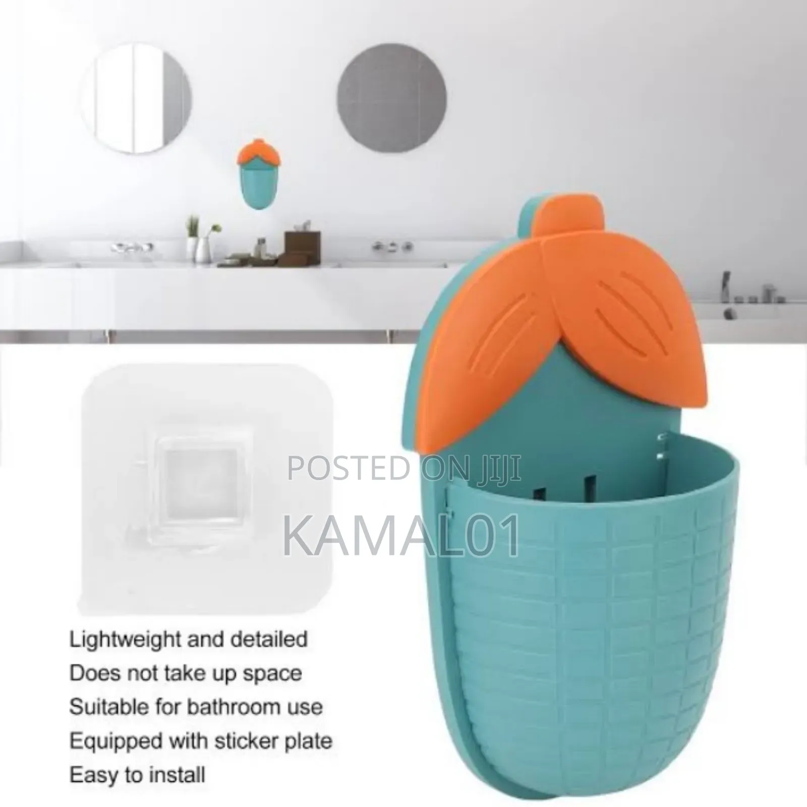 Bathroom Shelving Rack Wall Hanging,Toothbrush Holder