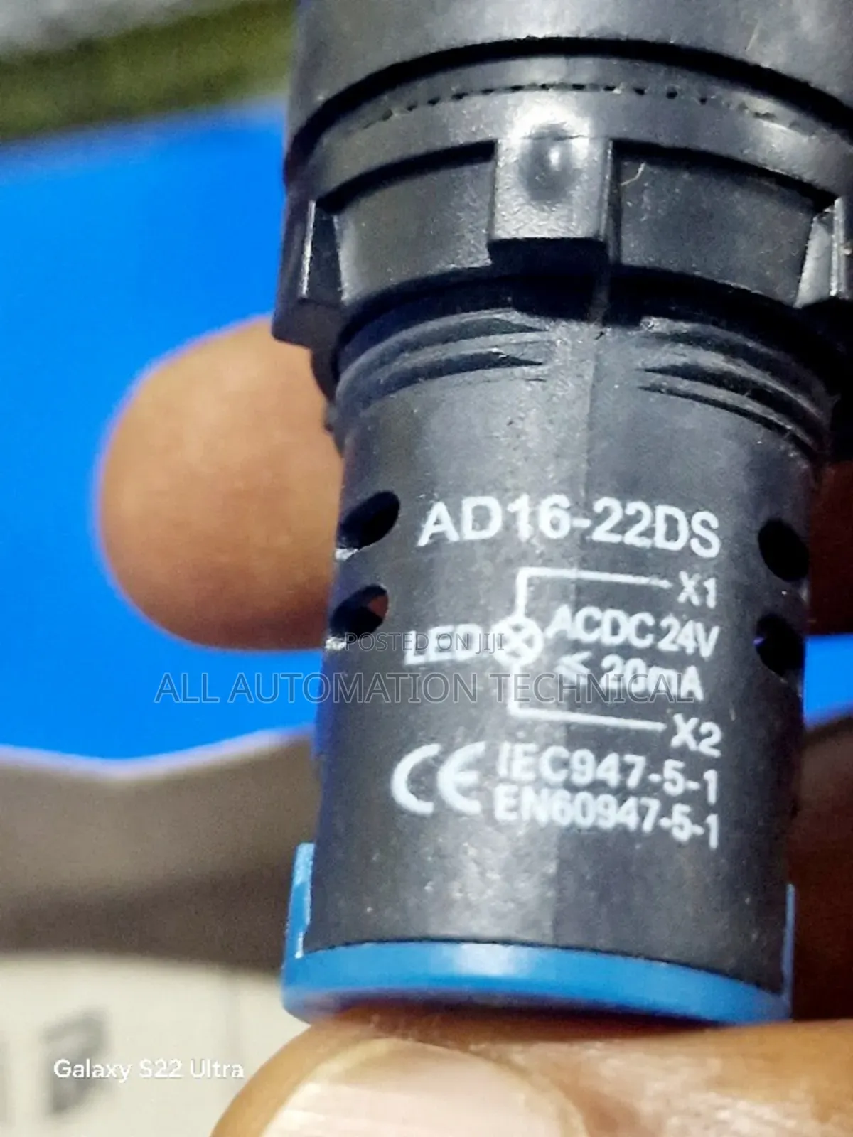 LED Indicator Light Pilot Signal Lamp AD16-22DS ACDC 24V