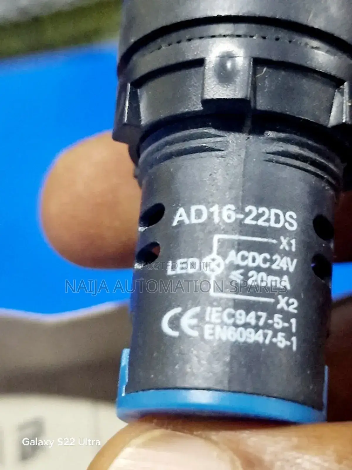 LED Indicator Light Pilot Signal Lamp AD16-22DS ACDC 24V