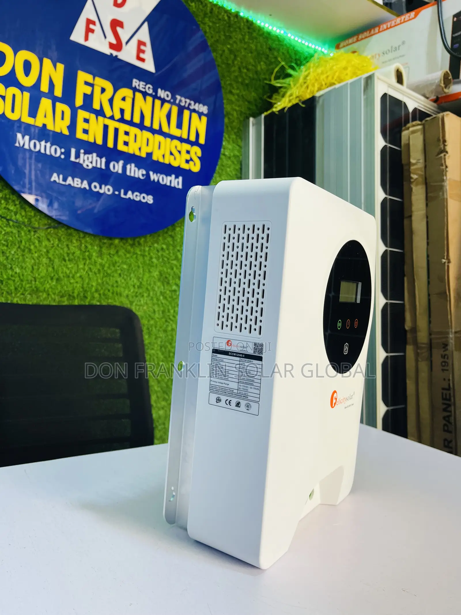 120ah/24v/36v/48v Felicity MPPT Solar Charge Controller