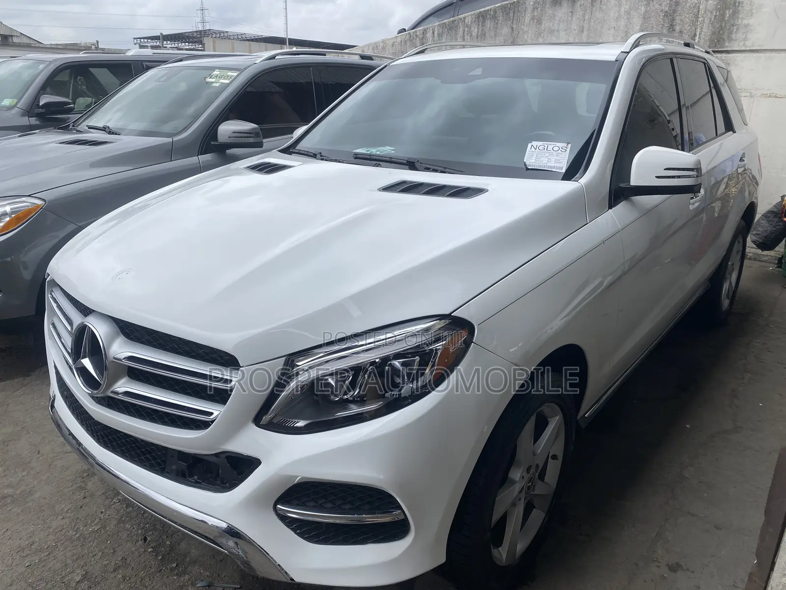 Mercedes-Benz GLE-Class GLE 350d 4MATIC 2017 White