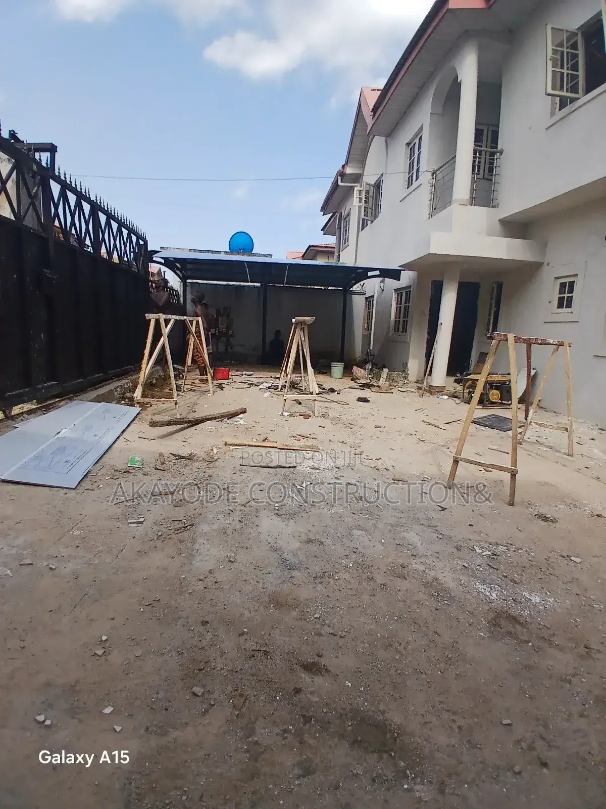 Danpalon Carport for Car and Bar
