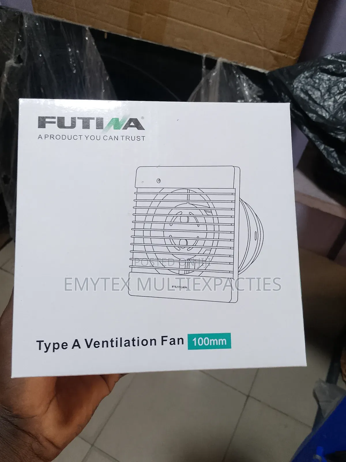 Futina Toilet Fan and 4 Inches to 8inches Available