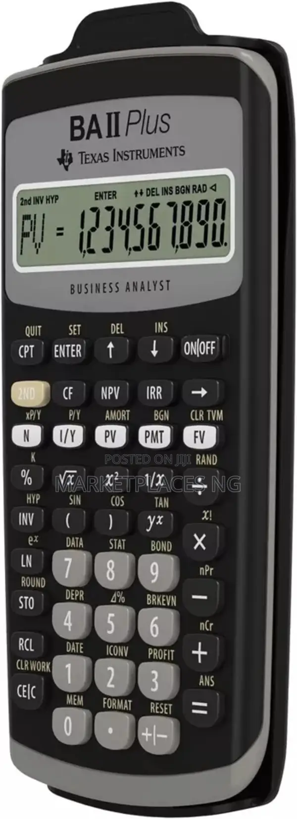 Texas Instruments Ba Ii Plus Financial Calculator Latest Design