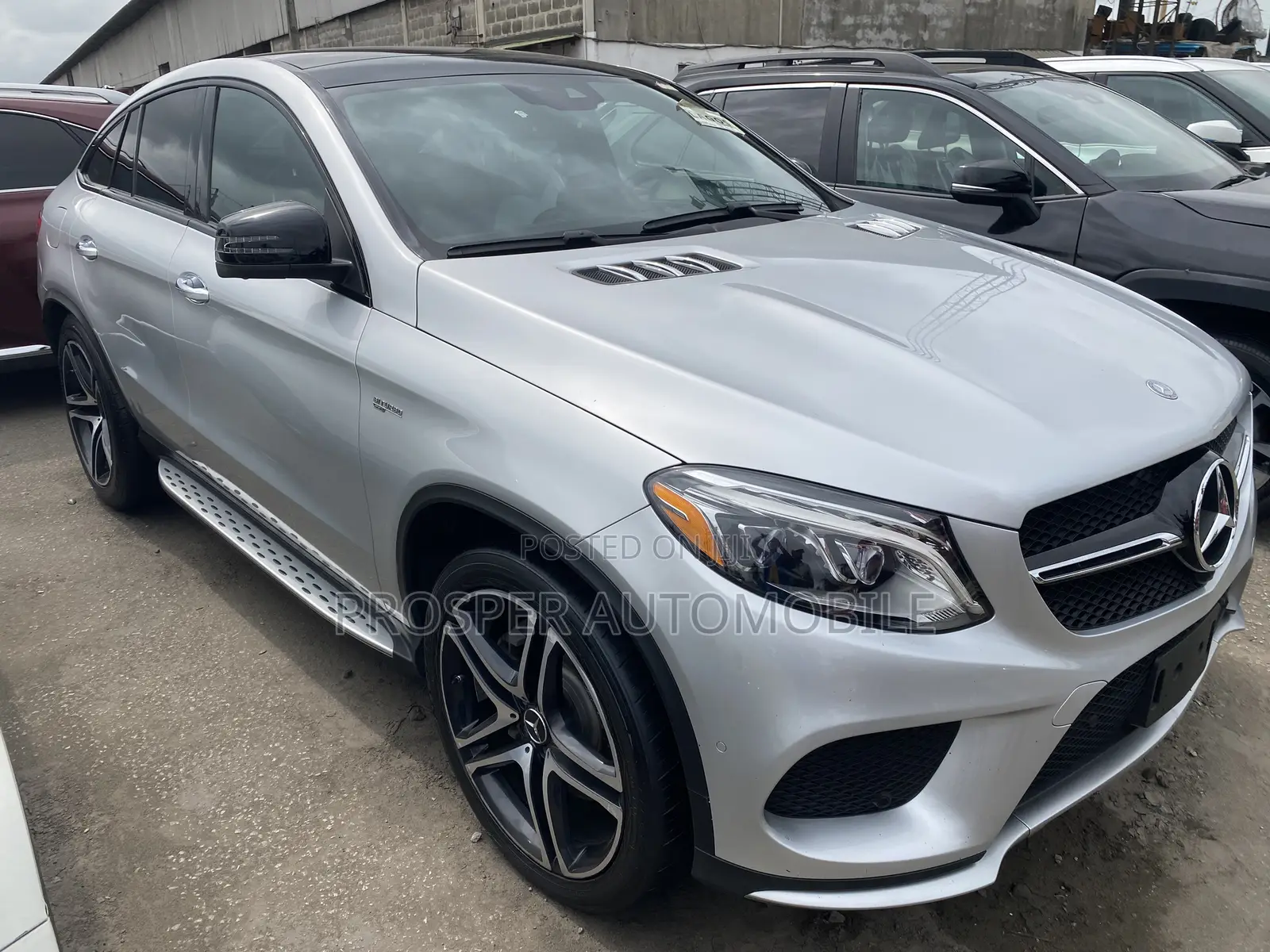 Mercedes-Benz GLE-Class AMG GLE 43 4MATIC 2017 Silver