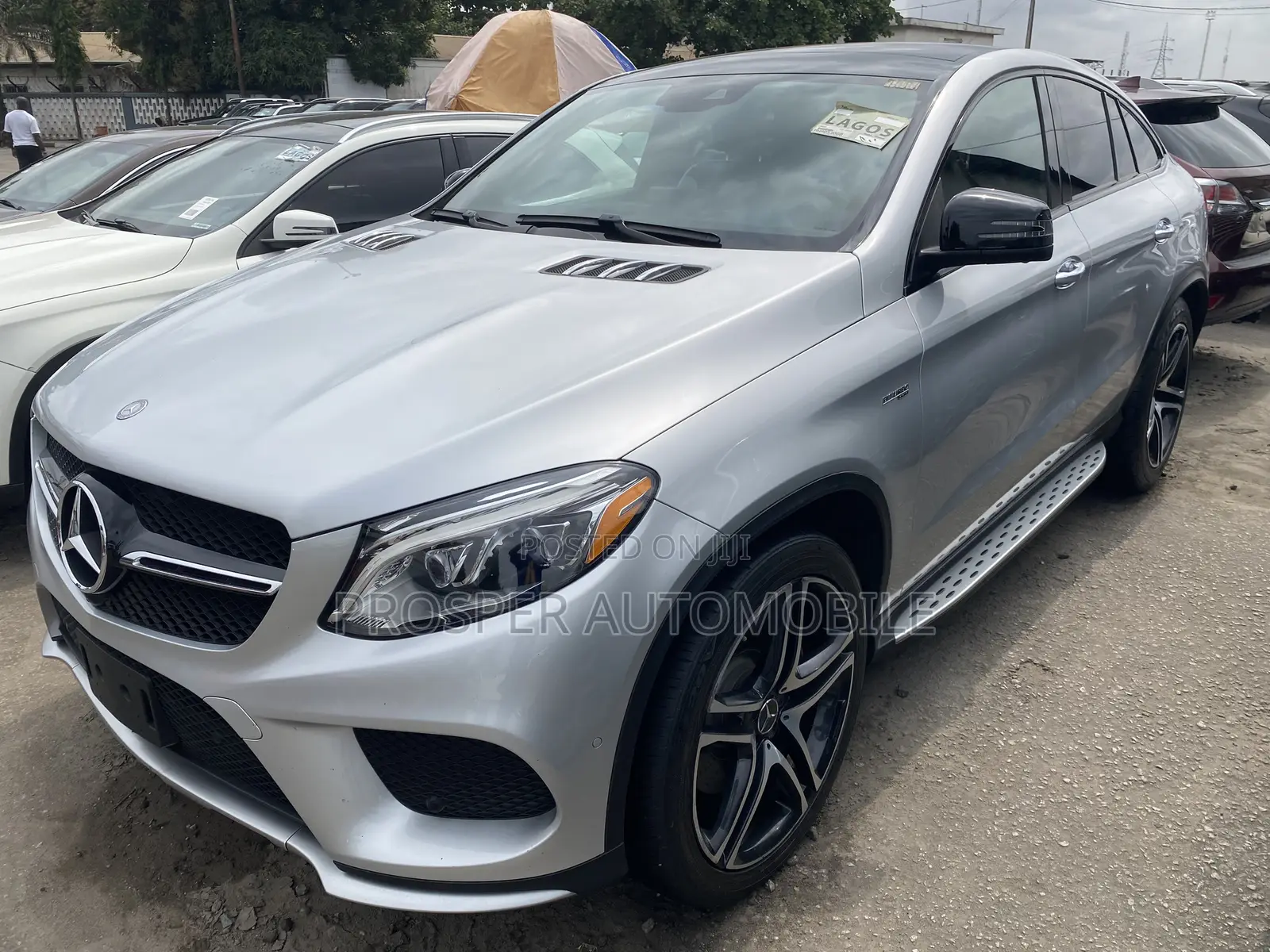 Mercedes-Benz GLE-Class AMG GLE 43 4MATIC 2017 Silver