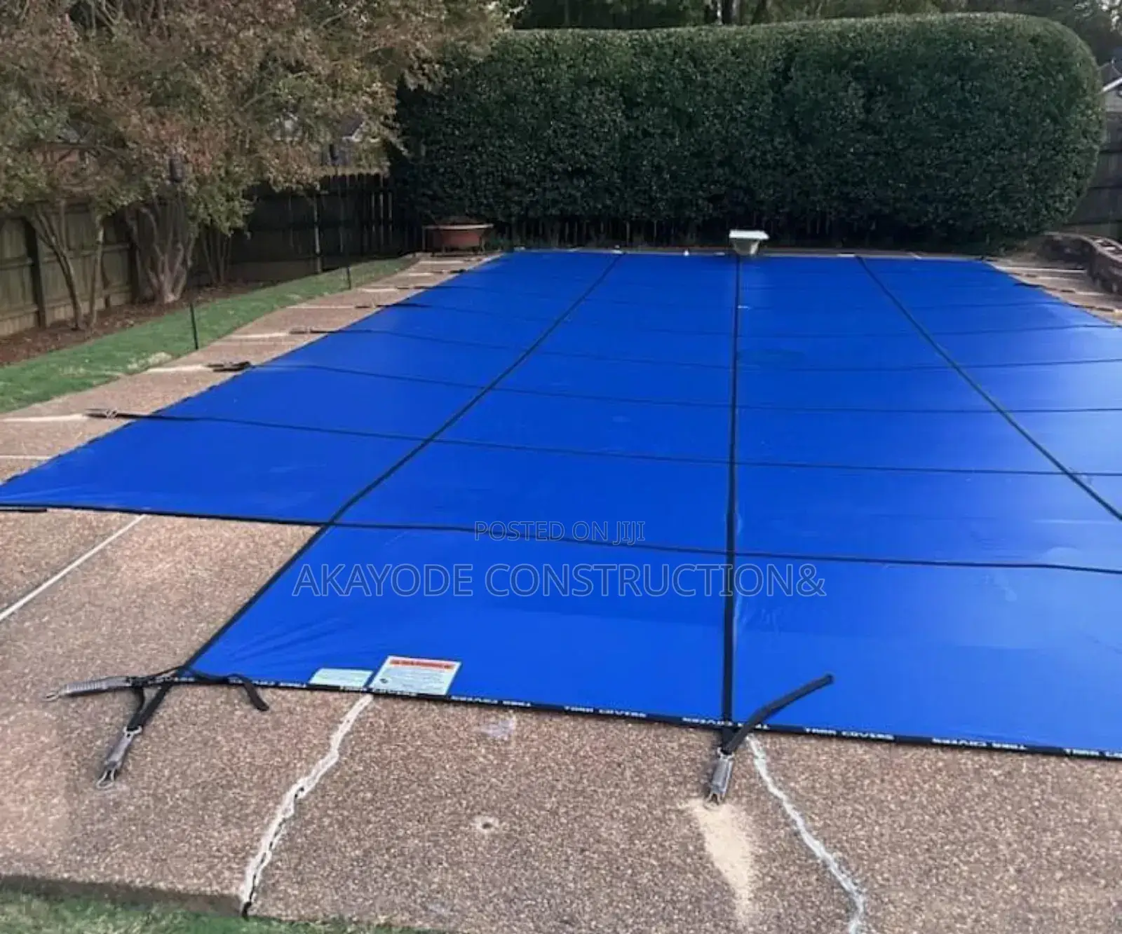 Manual Swimming Pool Cover With Warranty
