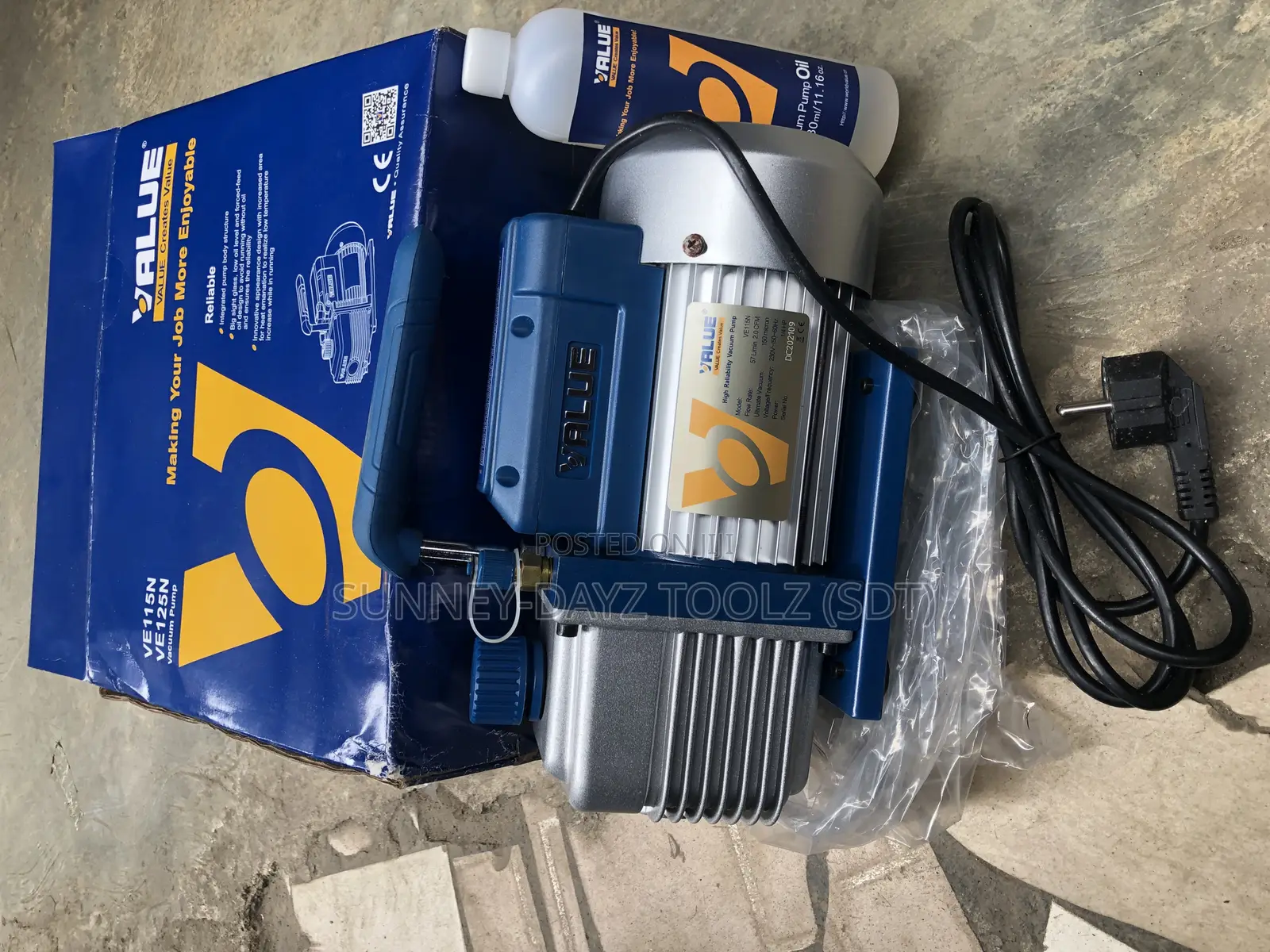 Value Vaccum Pump 1/4 Hp Vaccum Pump