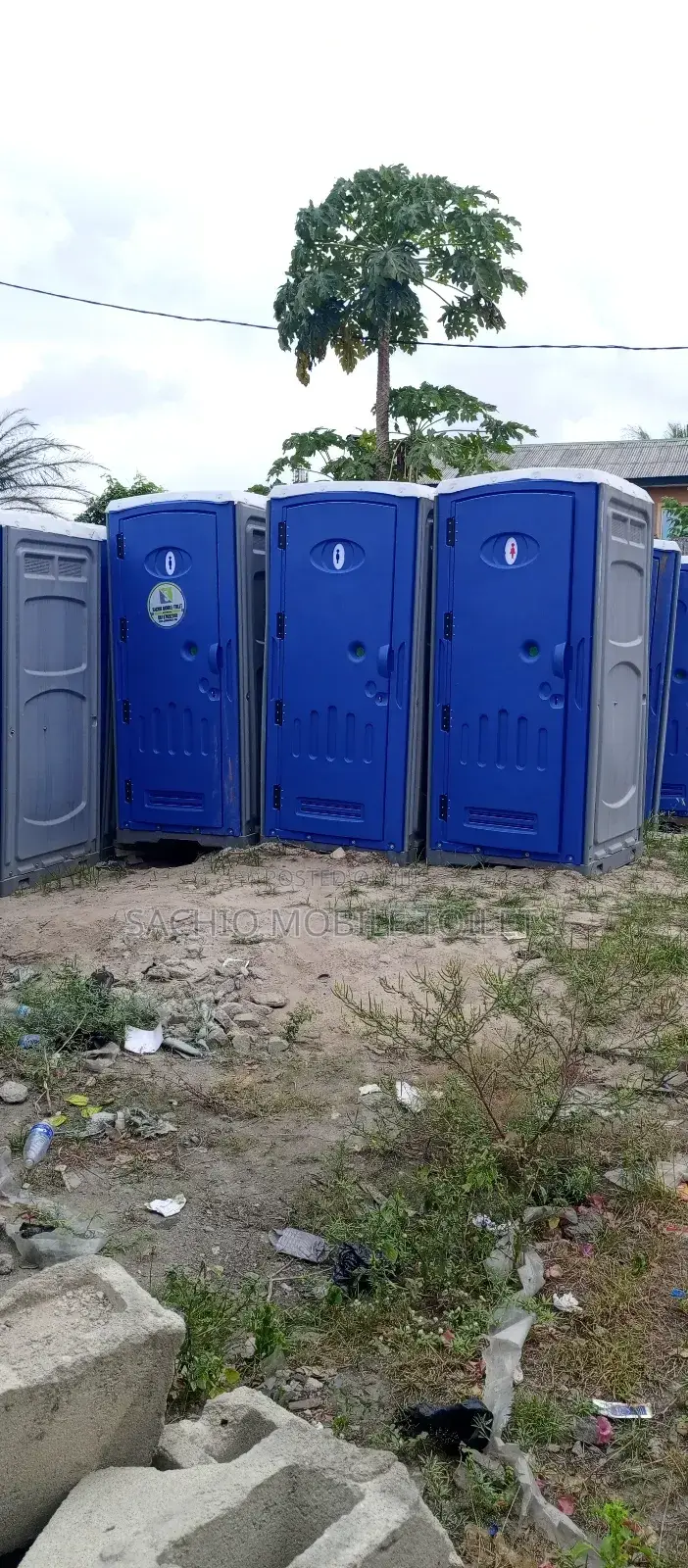 Hygienic Mobile Toilet for Festivals and Events in Lagos