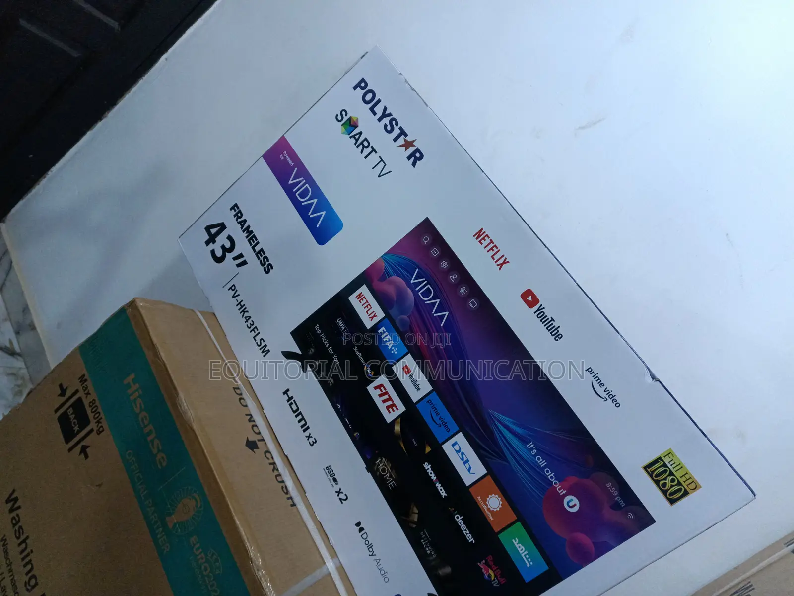 Market Best 43'' Smart TV Frameless 