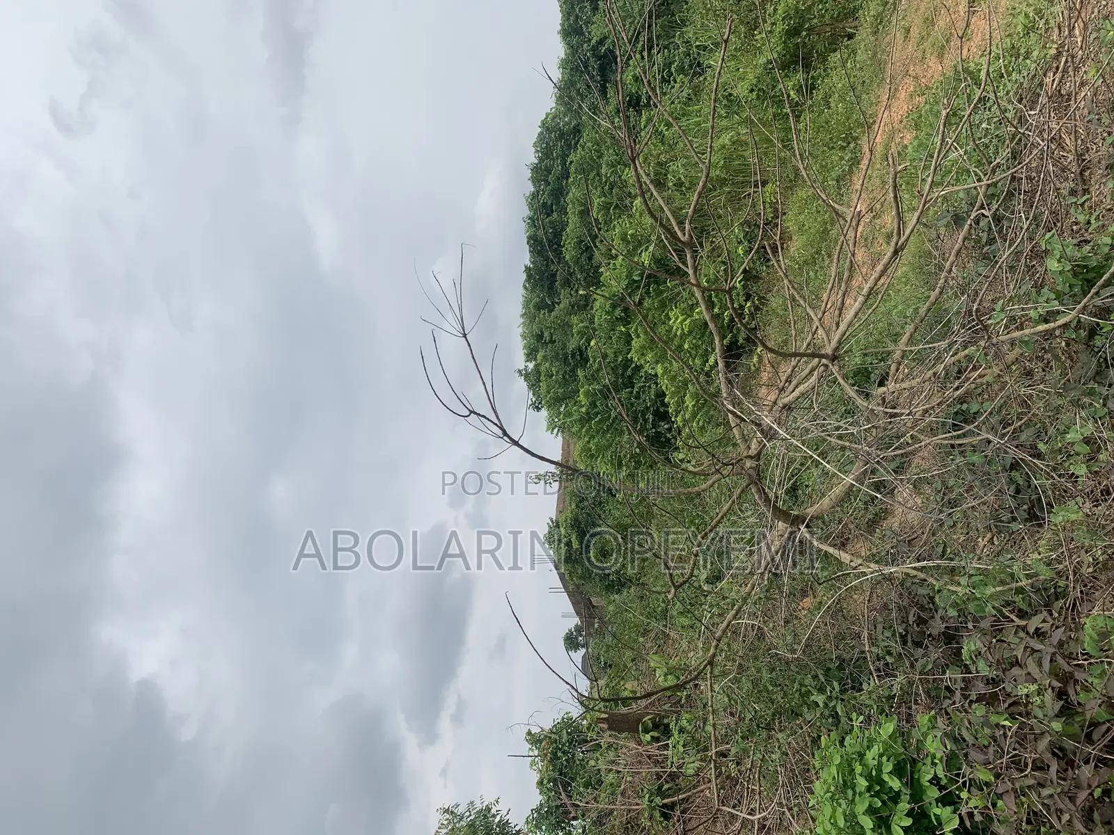 1 and Half Plot Land for Sale at Olokuta Before