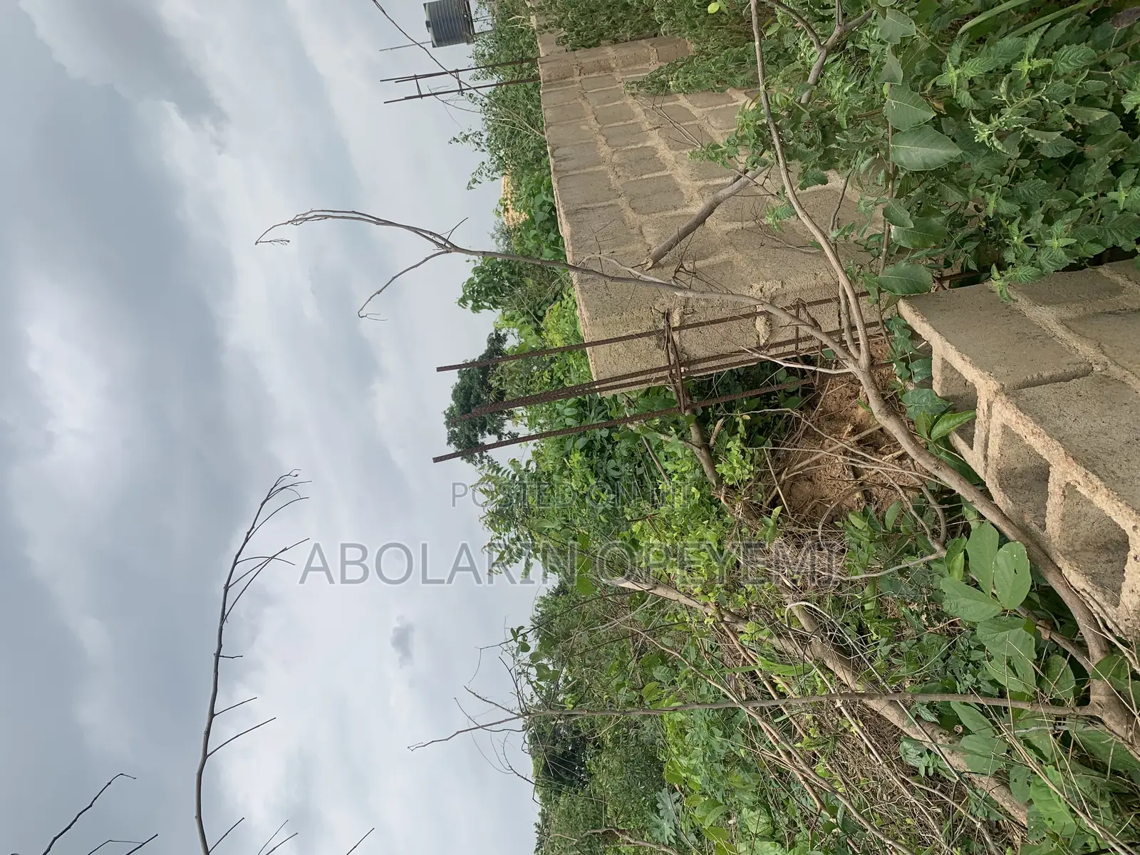 1 and Half Plot Land for Sale at Olokuta Before