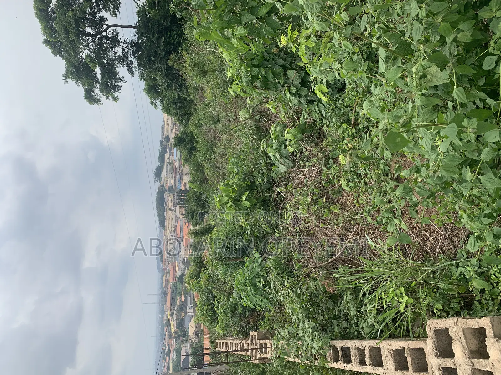 1 and Half Plot Land for Sale at Olokuta Before