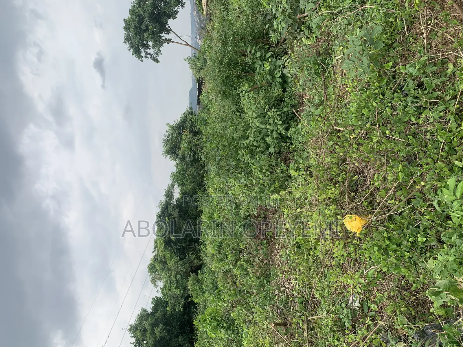 1 and Half Plot Land for Sale at Olokuta Before