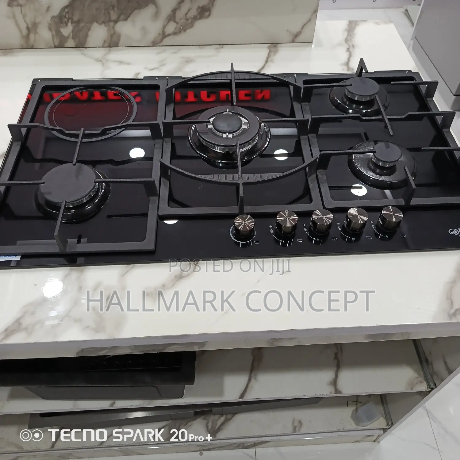 5 Burners Inbuilt Gas Cooker Tops