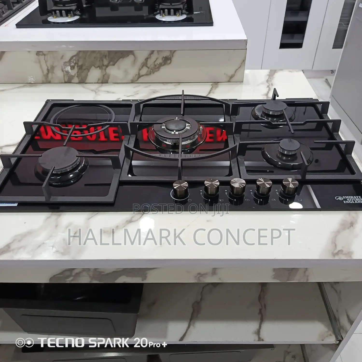 5 Burners Inbuilt Gas Cooker Tops