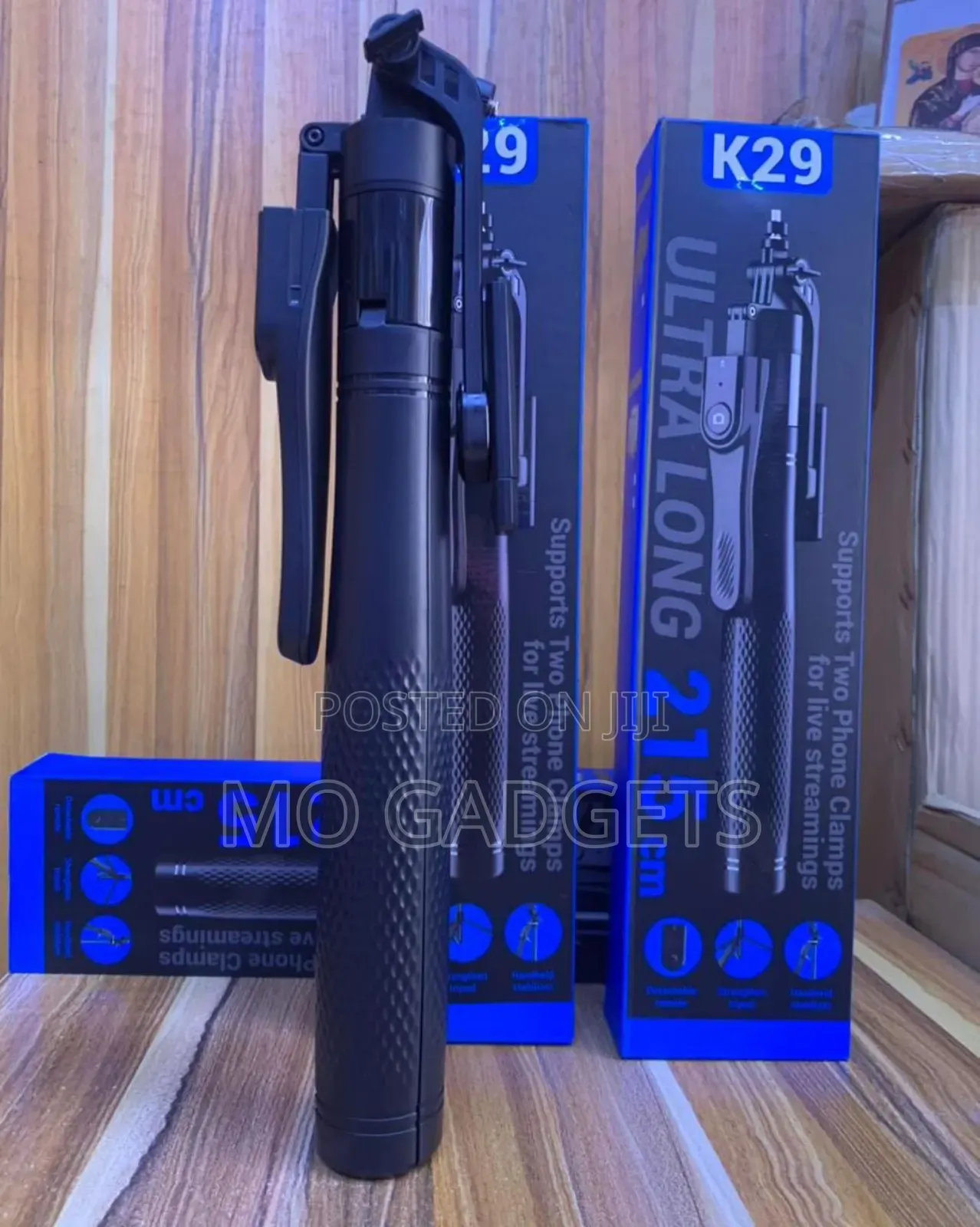 Professionally Hand Held Long Length Selfie Stick Wit Remote