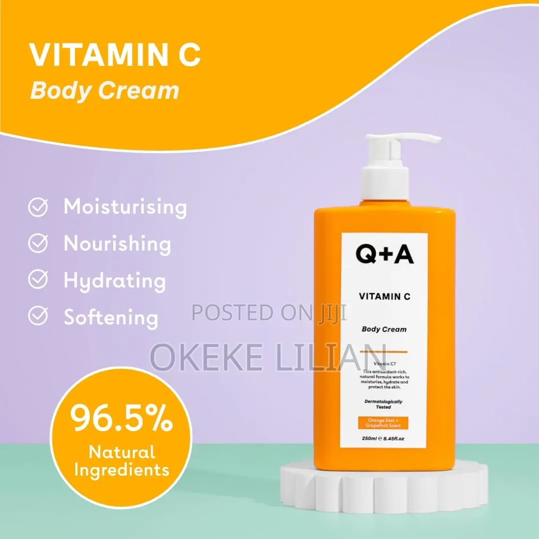 Q+A Vitamin C Body Cream