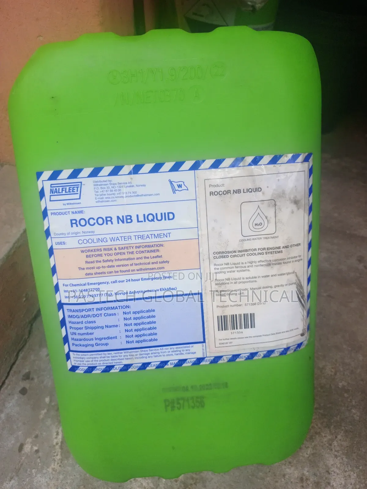 Unitor Rocor ND Liquid Cooling Water Treatment