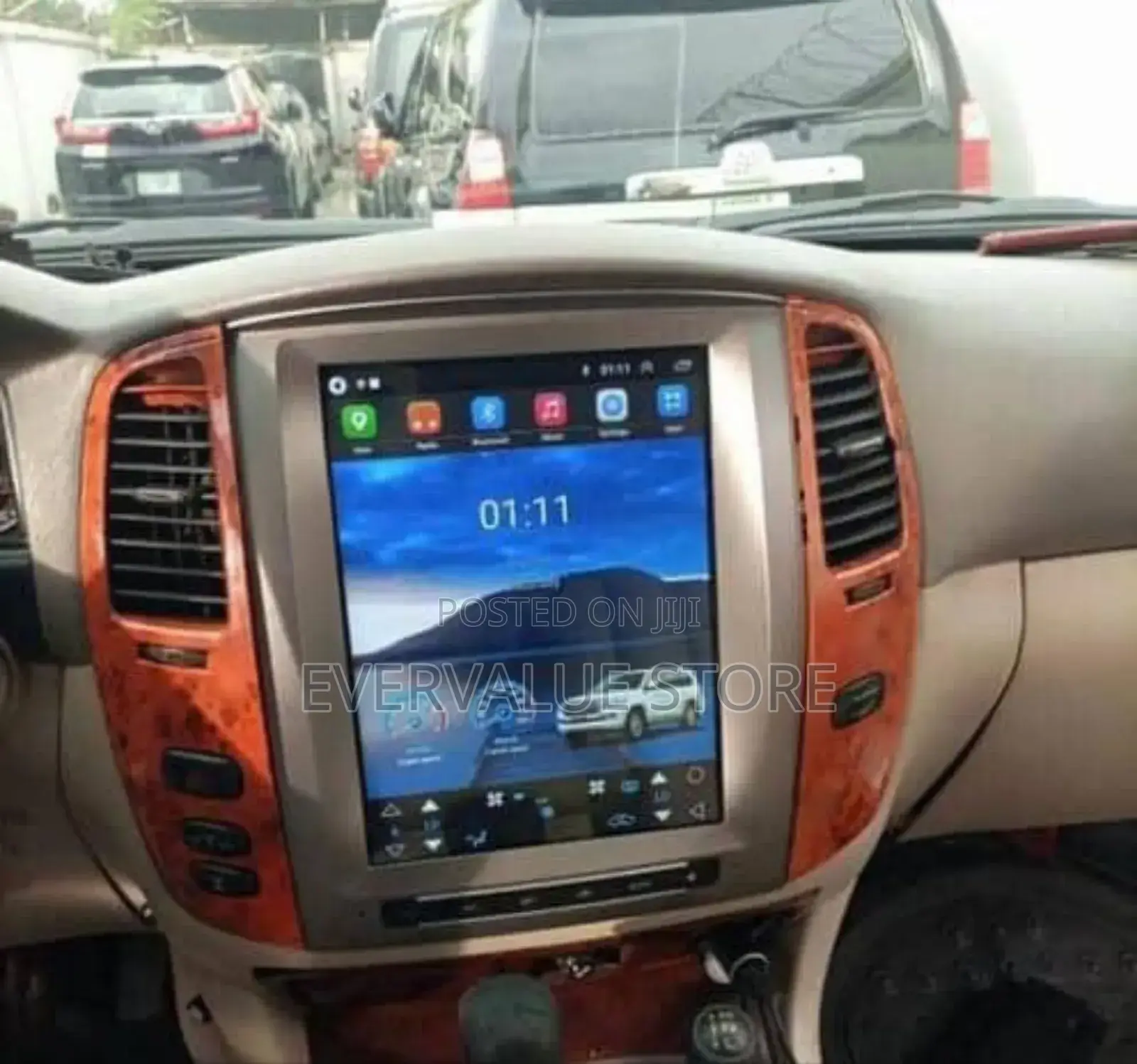 Toyota Land Cruiser 2003-2006 Tesla Android + Reverse Camera