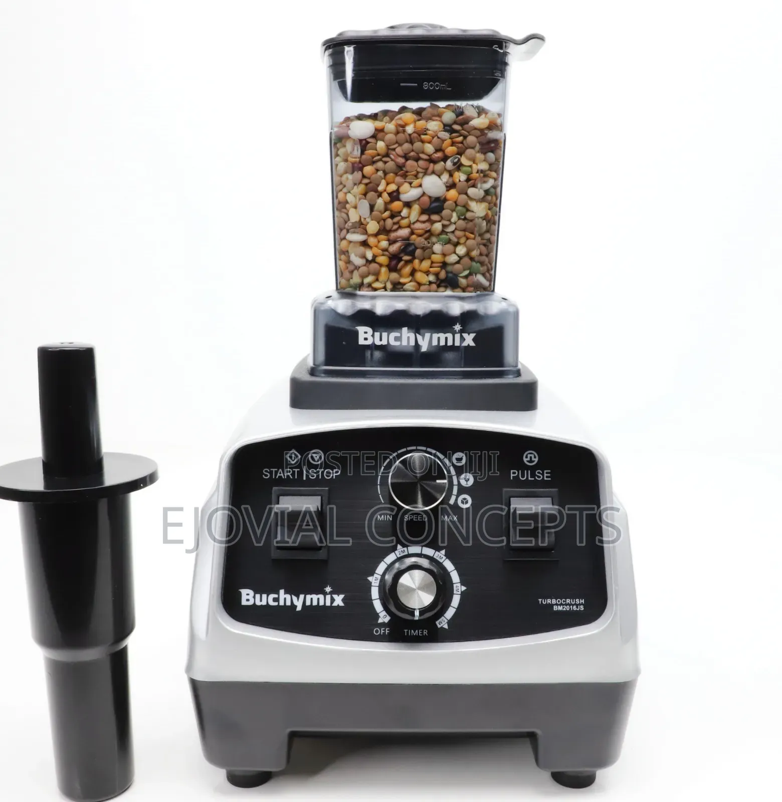 Buchymix 3-in-1 Turbocrush High Performance Blender Bx250slv