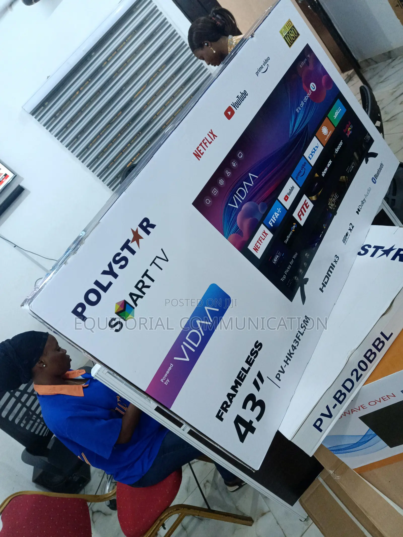 High Quality Polystar 43'' Uhd Smart Tv 
