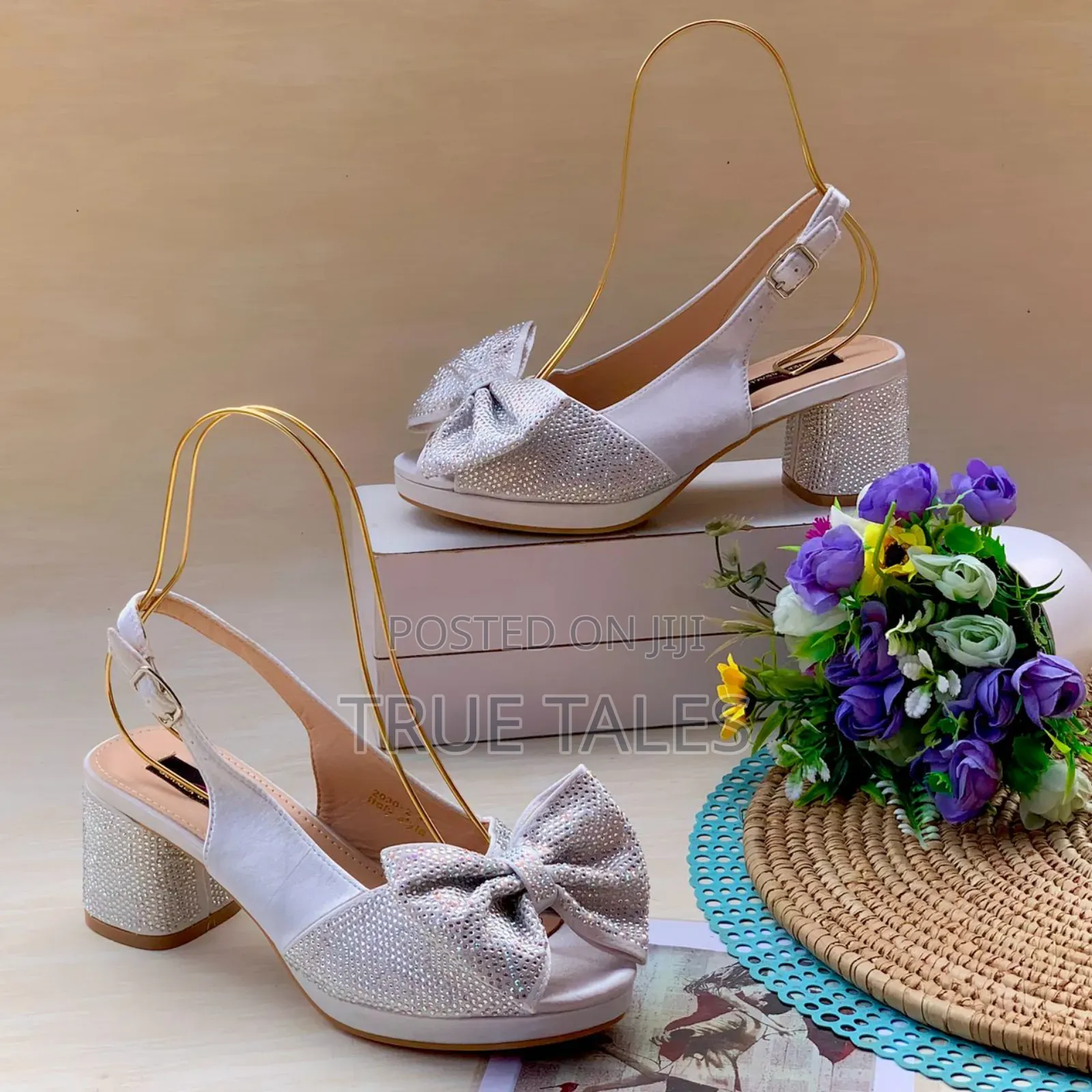 Classy Party Chunky Heels Sandals Shoes