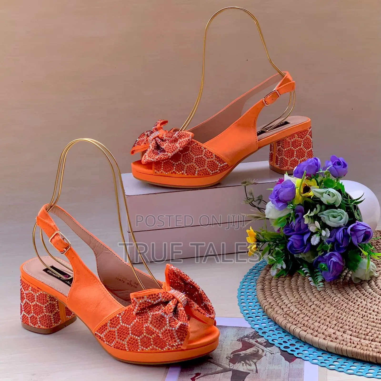 Classy Party Chunky Heels Sandals Shoes